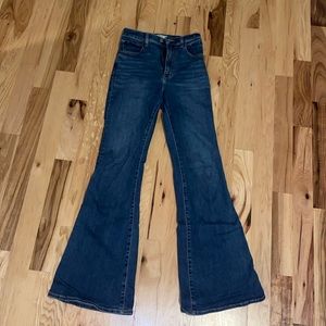 Abercrombie & Fitch Flare Ultra High Rise Jeans
